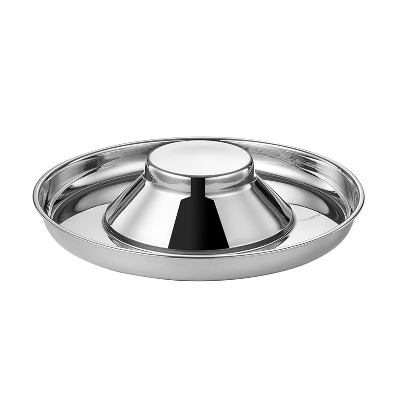 Stainless Steel Pet Slow Feeder Bowl