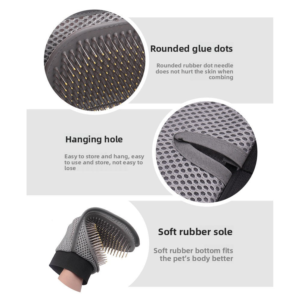 Pet Grooming Gloves for Cats